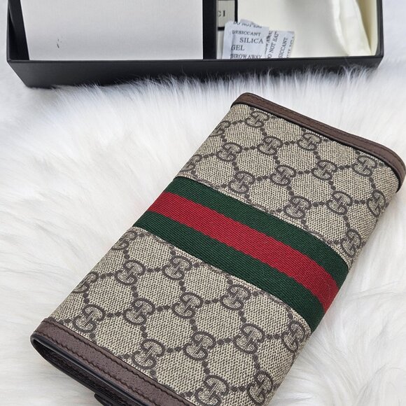 Gucci  Supreme Ophidia Continental Wallet - Picture 9 of 17
